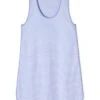 Lake Pima Tank Gown In Hydrangea