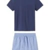 Lake Men's Boxer Shorts Set In Navy Chambray -Sleepwear Shop LAKE Summer2023 MensPocketTeeandPoplinBoxer NavyChambray 1200x1800 45b0557b 624b 4592 b80a e540fb72c763