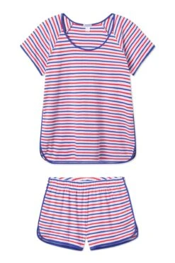 Lake Pima Shorts Set In Liberty Stripe