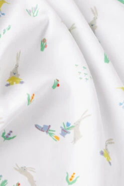 Lake Pima Shorts Set In Bunnies -Sleepwear Shop LAKE Website WebCrop Spring2023 Fabrics Pima Bunnies 08e1d389 74d5 46de b3e2 917146fce8ce