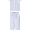 Lake Pima Short-Long Weekend Set In French Blue -Sleepwear Shop Untitled 1 04
