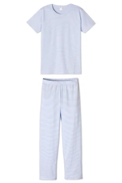 Lake Pima Short-Long Weekend Set In French Blue