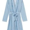 Lake Pima Robe In Bluebird Gingham -Sleepwear Shop bluebird robe 1200x1800 76aa6373 e225 405a a3fb d0132d66949d