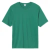 Lake Men's Short Sleeve Pima Tee In Classic Green -Sleepwear Shop classic green mens 1200x1800 1