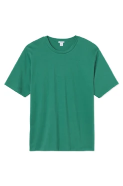 Lake Men's Short Sleeve Pima Tee In Classic Green