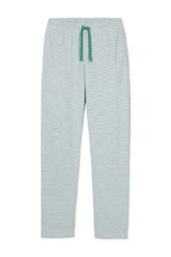 Lake Men's Pima Pajama Pants In Classic Green