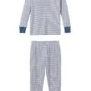 Lake Kids Long-Long Set In Classic Navy