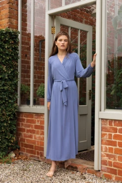 Lake DreamKnit Midi Robe In Aura 10 Lake DreamKnit Midi Robe In Aura -Sleepwear Shop english garden42