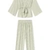 Lake DreamKnit Kimono Pajama Set In Fern -Sleepwear Shop fern kimono 1200x1800 6048ca0d dfc4 45bc 9796 9f9e455b2212