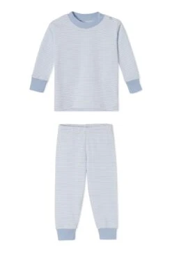 Lake Baby Long-Long Set In French Blue