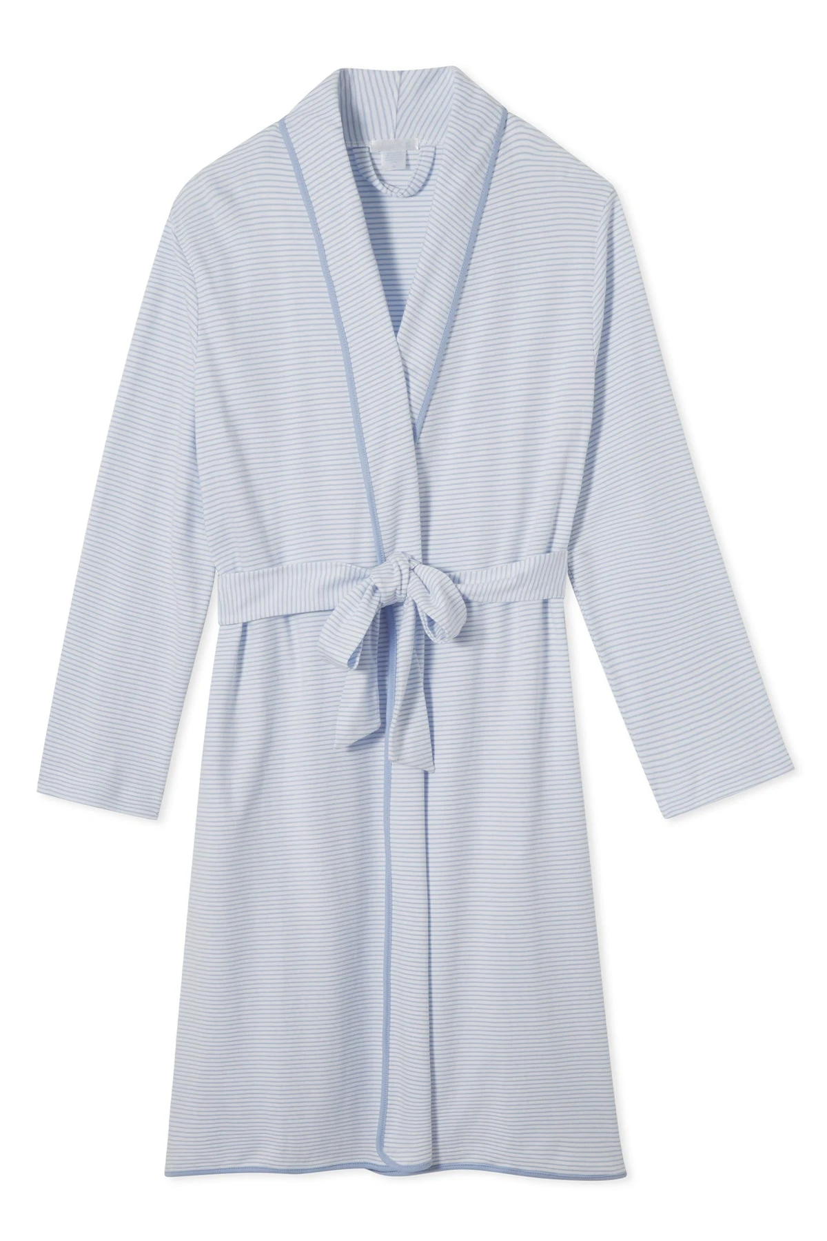 Lake Pima Robe In French Blue 3 Lake Pima Robe In French Blue