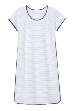 Lake Pima Long Nightgown In Marine