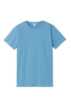 Lake Men's Short Sleeve Pima Tee In Pacific