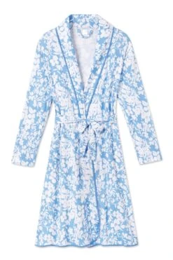 Lake Pima Robe In Sky Floral