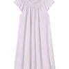 Lake Pima Smocked Flutter Nightgown In Thistle -Sleepwear Shop thistle smocked nightgown 1200x1800 f6296f8f c62e 4bd8 aa20 6a3bfb55f32a