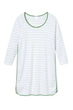 Lake Pima Long Sleeve Nightgown In Vine