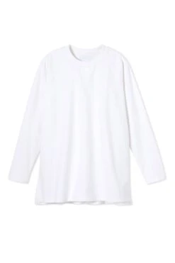 Lake Sweatshirt Tunic In White