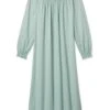 Lake Pima Smocked Long Sleeve Midi Nightgown In Willow -Sleepwear Shop willow nightgown 1200x1800 bb15d315 9999 4afe 9f9d e0cf48e7317d